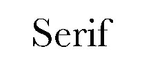 Serif